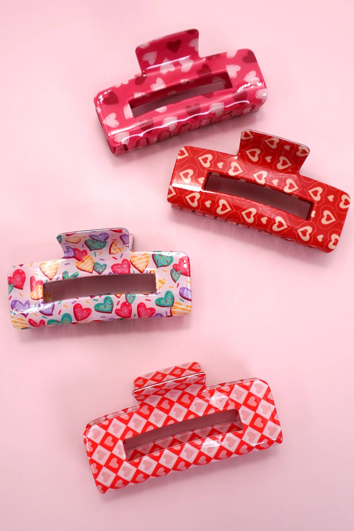 Valentine's Day Claw Clips