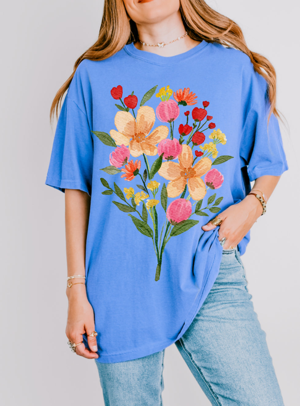 Floral Graphic Tee