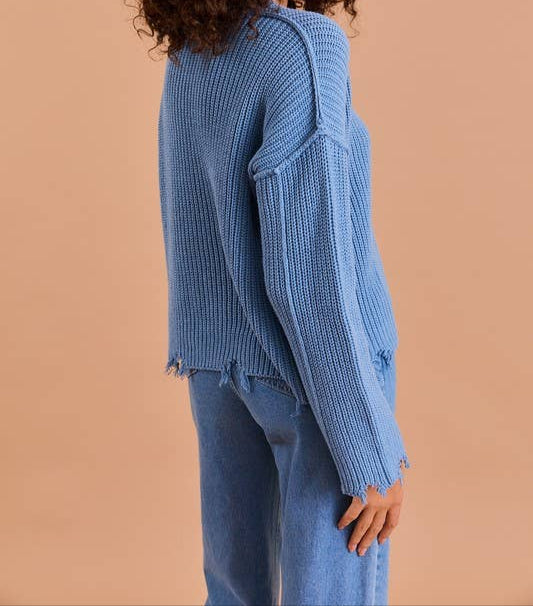 Out Seam Damage Sweater
