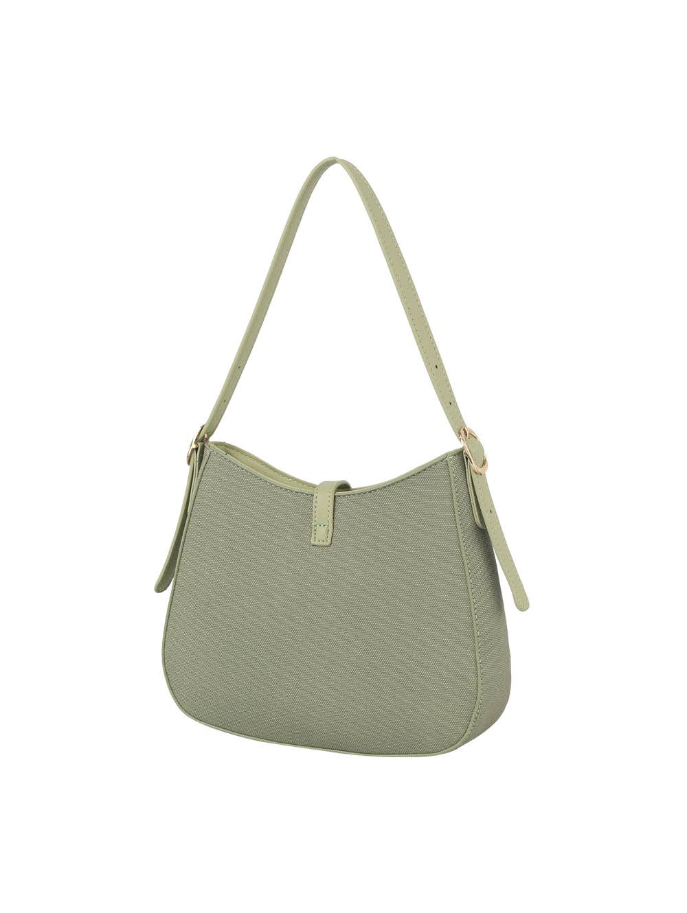 Classic two tone daily hobo shoulder bag