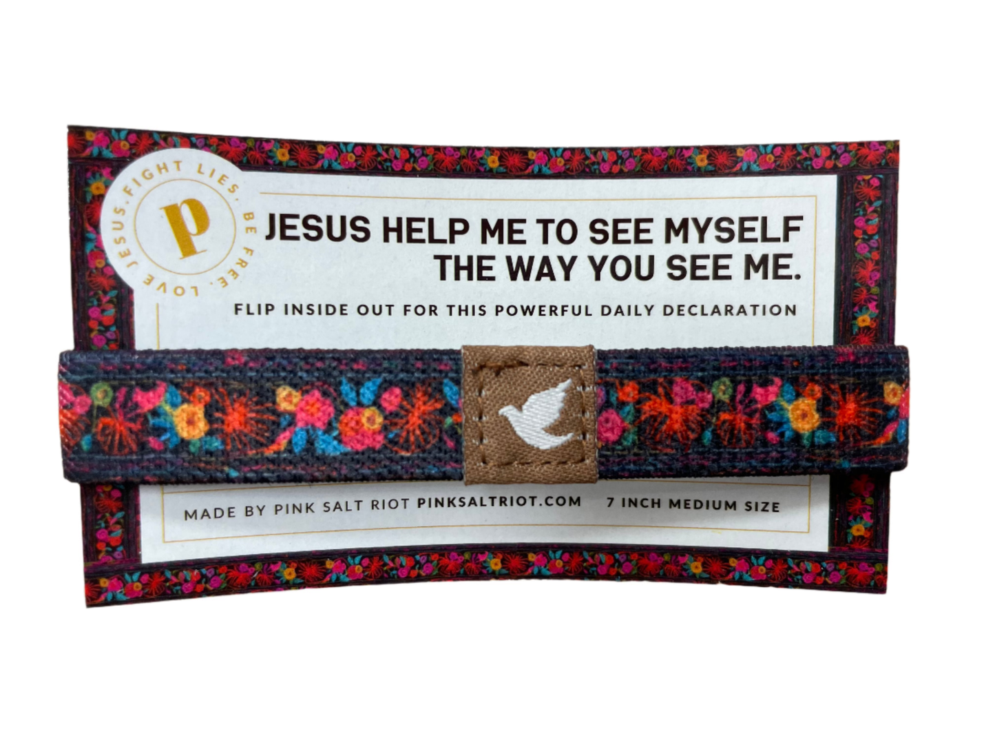 Pink Salt Riot - See Myself Floral Womens TruthBand