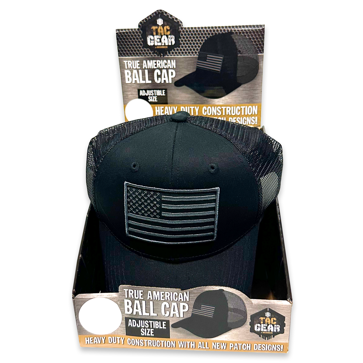 TAC GEAR AMERICAN FLAG ADJUSTABLE BALL CAP HATS