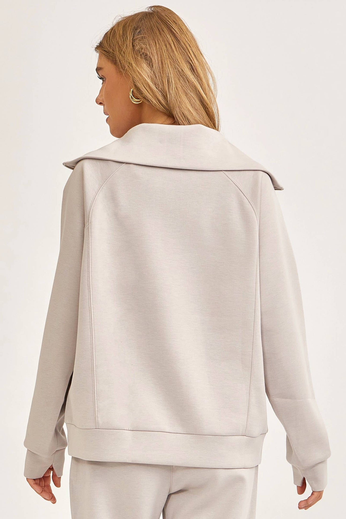 Quarter Zip Pullover + Jogger Modal Travel Set