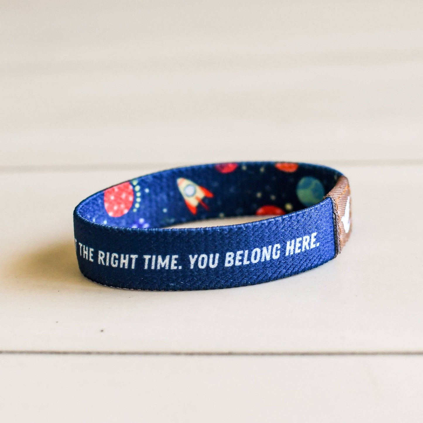 Pink Salt Riot - Where You Belong Kids Wristband