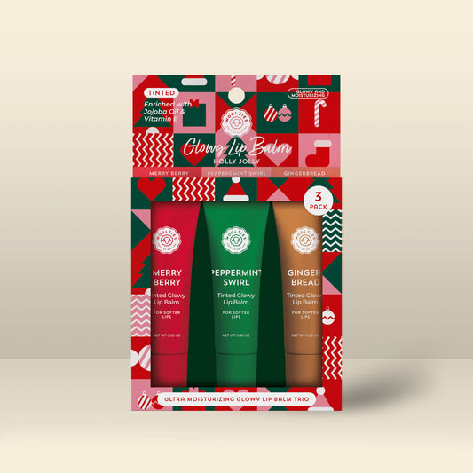 Woolzies - Holly Jolly Glowy Lip Balm Trio