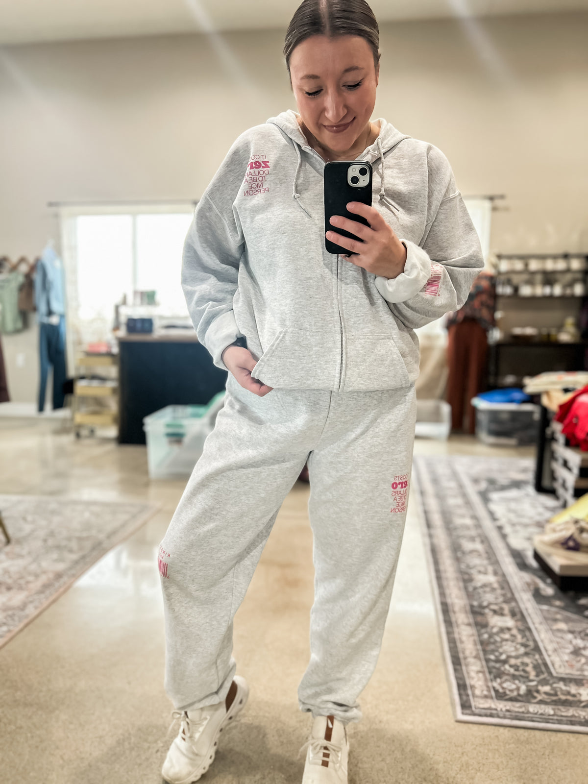 NK-Zero Dollars Zip Up Hoodie