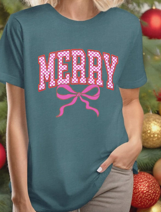 Merry Short Sleeve Graphic