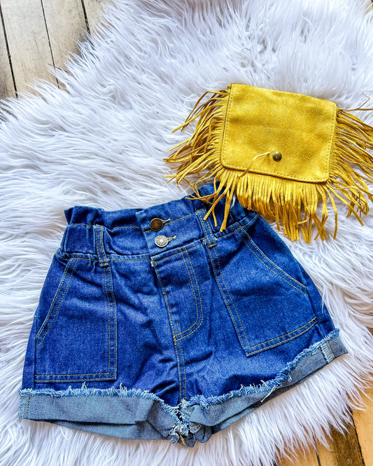 Rodeo Drive Girls Denim Paper Bag