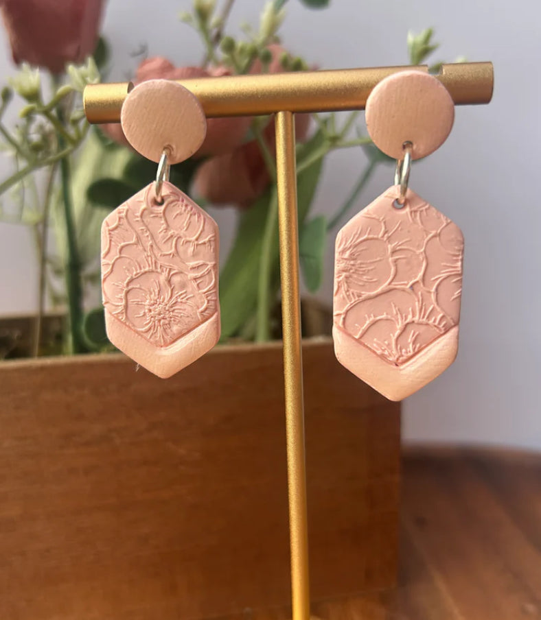 Alchemy-Hexagon Lace Dangle