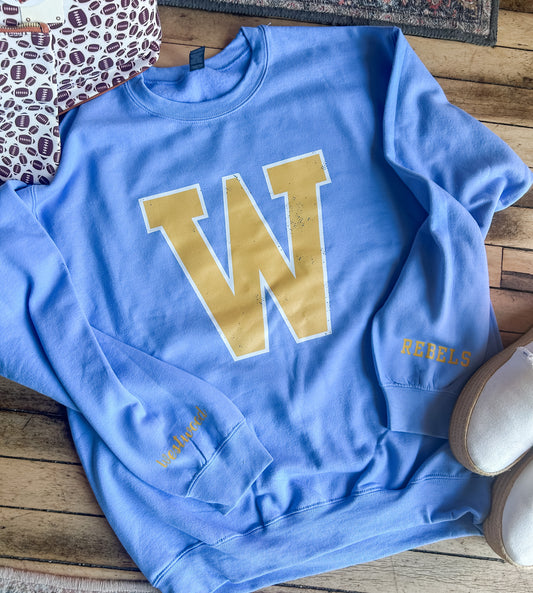 CUSTOM Varsity Letter Athletic Crew
