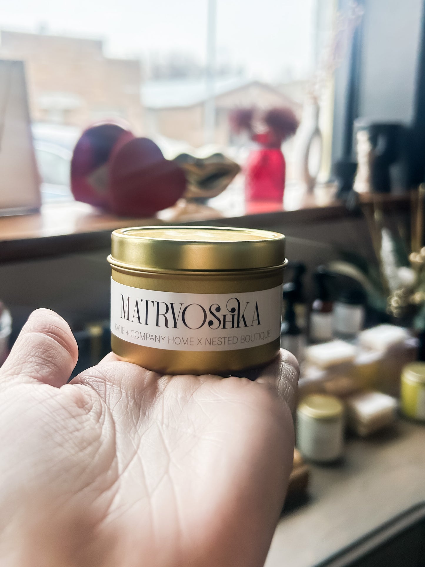 Little Gold Tin Matryoshka Scent