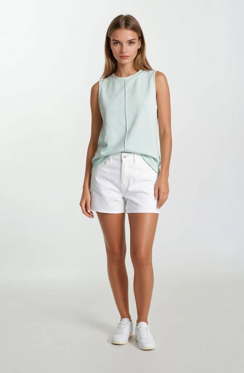 BUTTERY SOFT SLEEVELESS SWING TOP