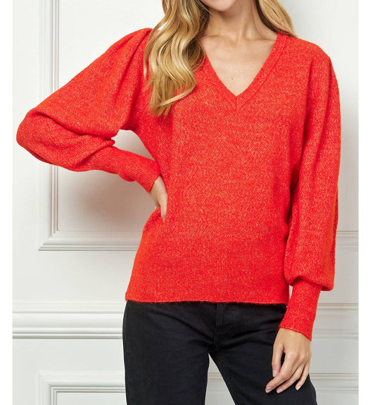 COZY WOOL PUFF SWEATER