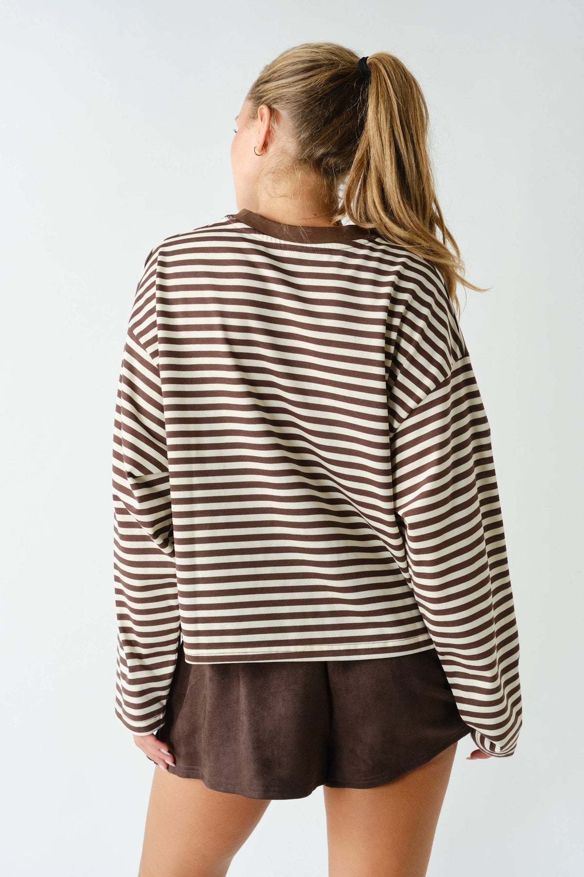 Horizon Striped Long-Sleeve Tee