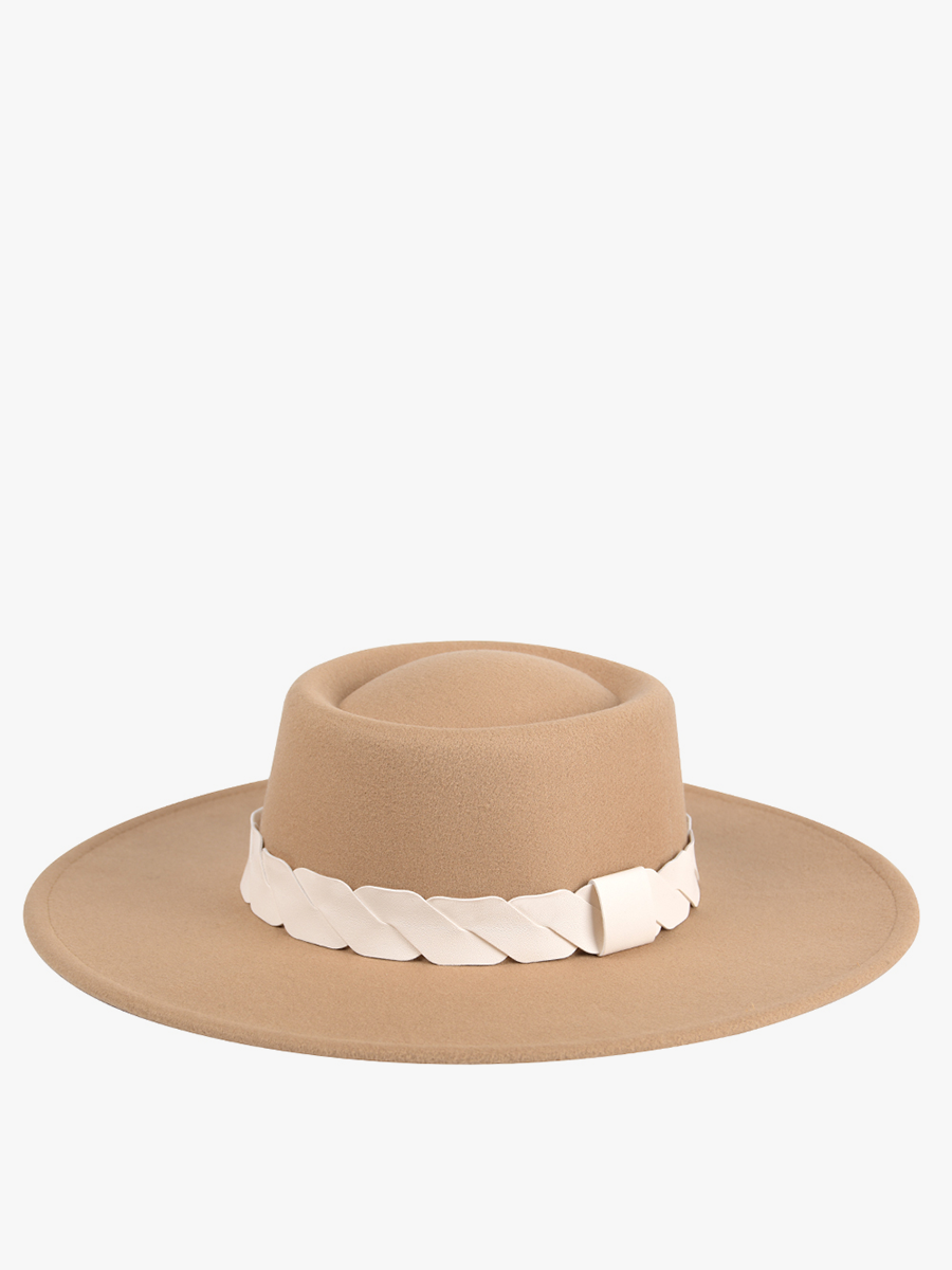 Wide Cut-Out Trim Fedora
