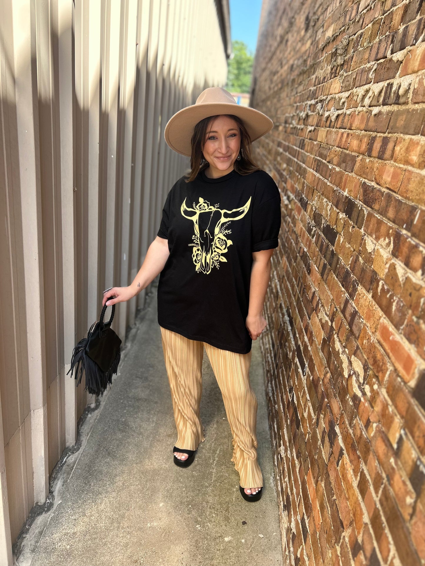 Western Skull Graphic Tee