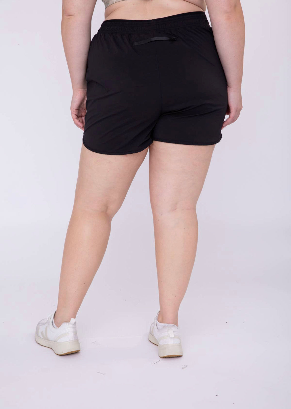 Curvy Toggle Drawstring Shorts