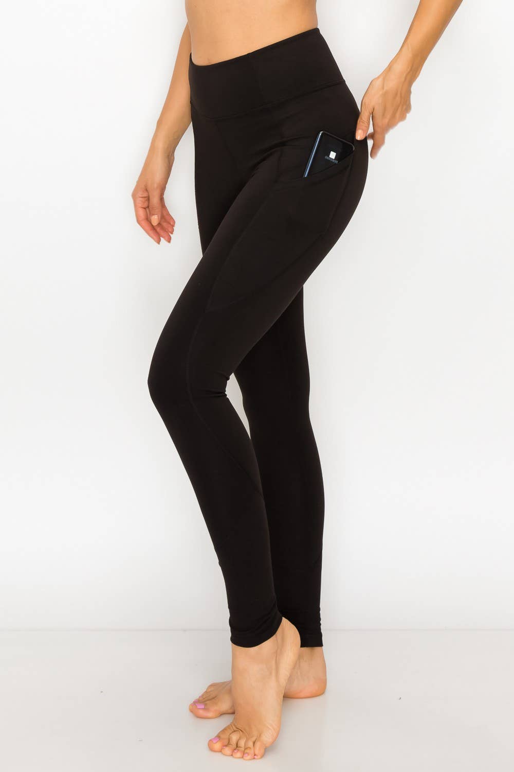 High Waist Side Pocket Leggings