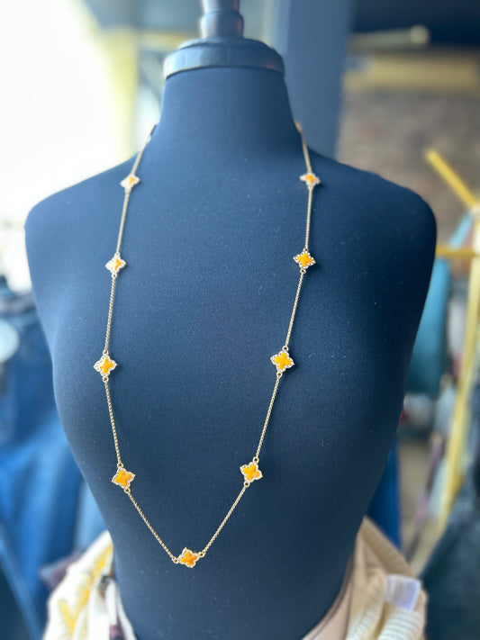 36" Epoxy Necklace