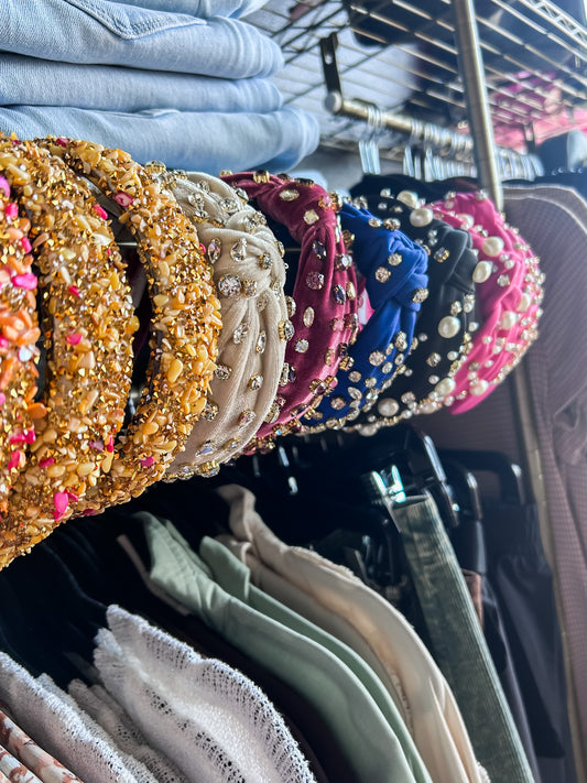 Bejeweled Headbands