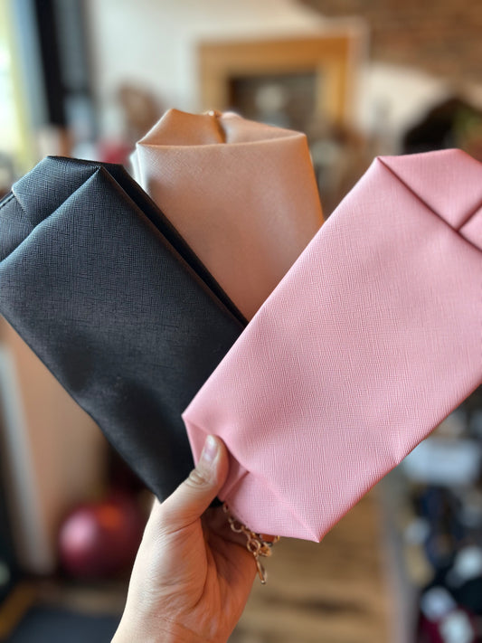 Preppy Leather Makeup Mag