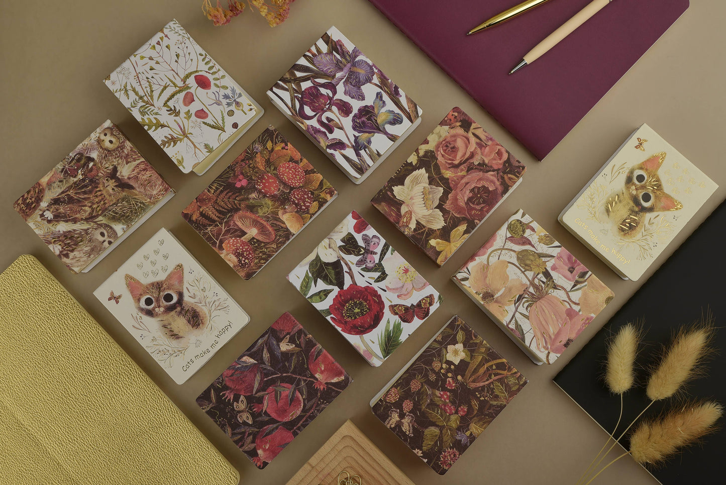 A7 Tear-Away Notepad - Peonies