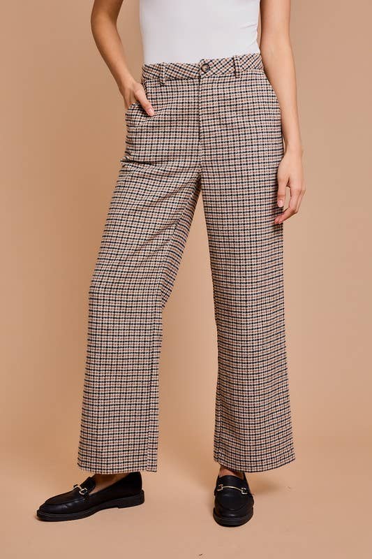 Plaid Trouser