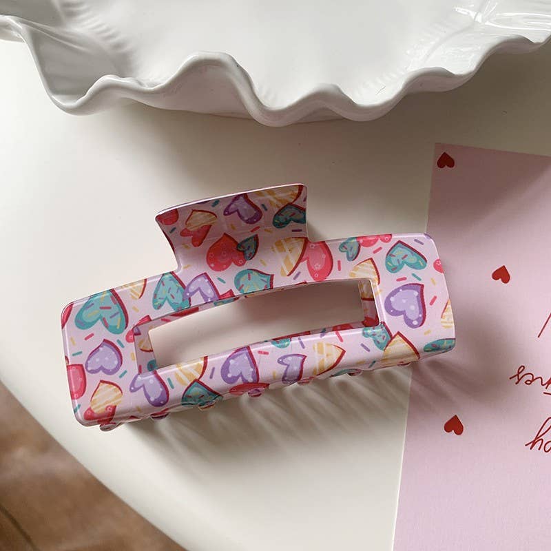 Valentine's Day Claw Clips