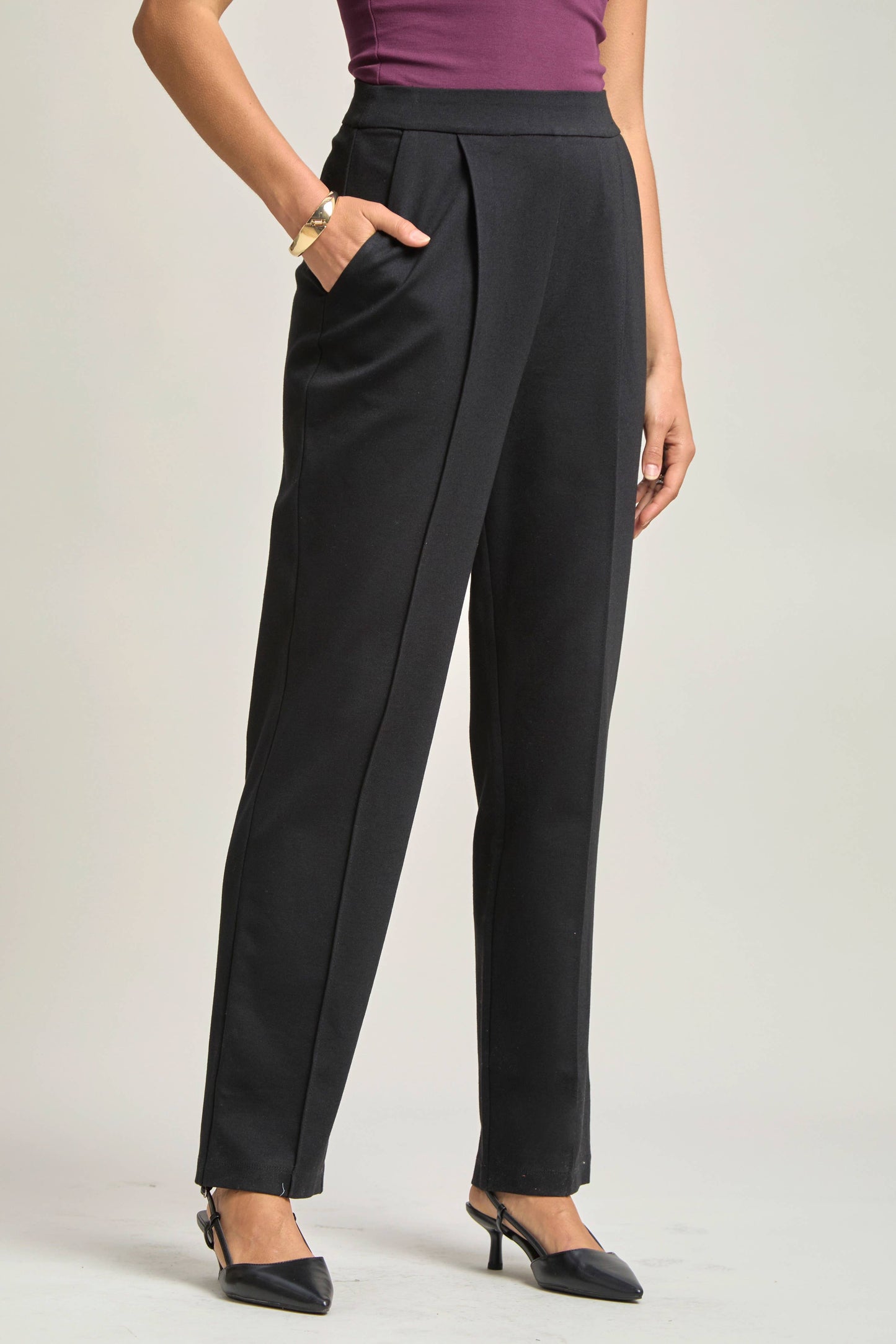 DS  Magic High-Rise Barrel Pants