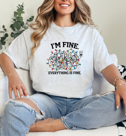 Everything is Fine LS Graphic