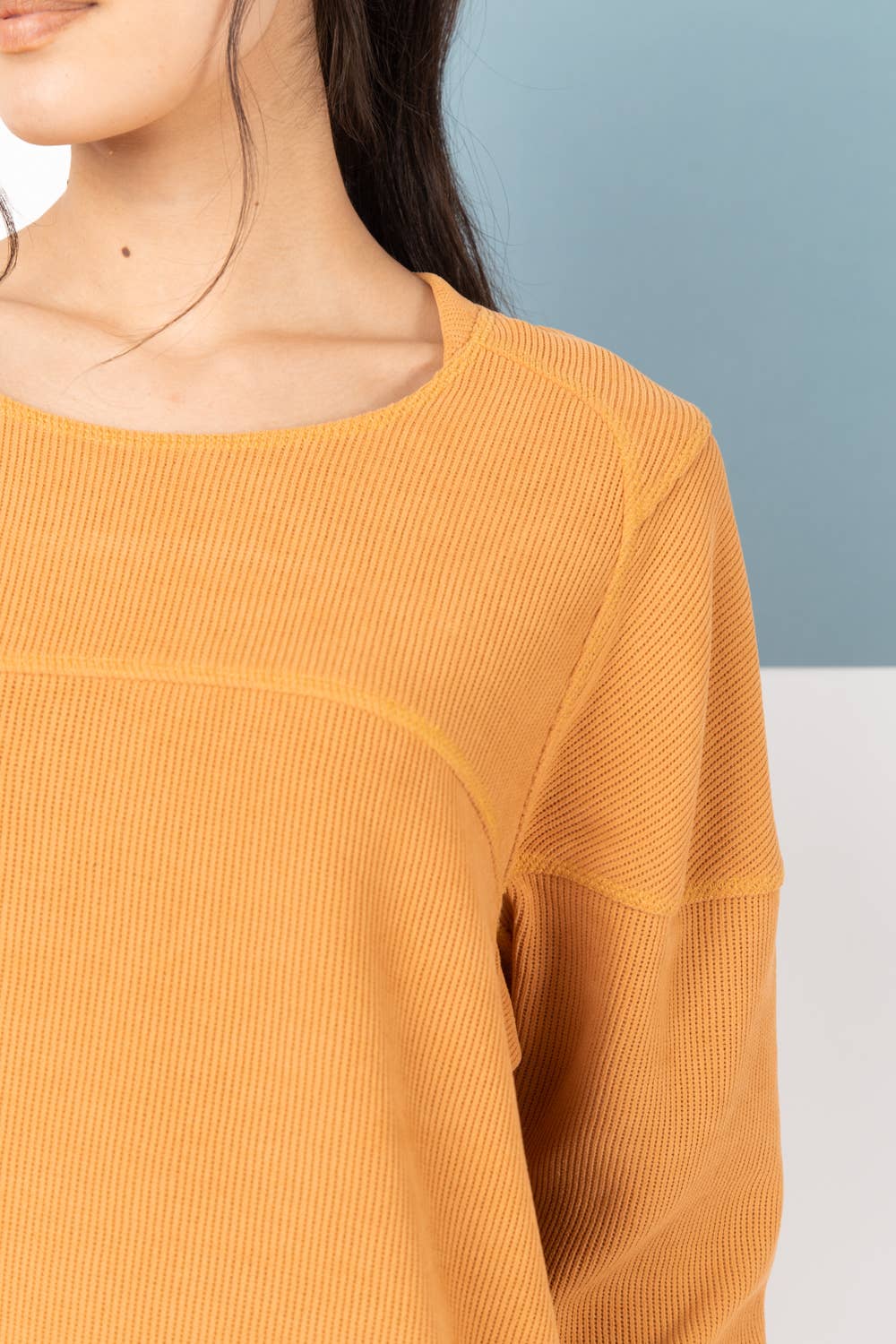 Oversized Ribbed Pullover
