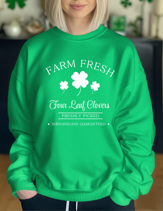 Farm Fresh Clover Grapahic