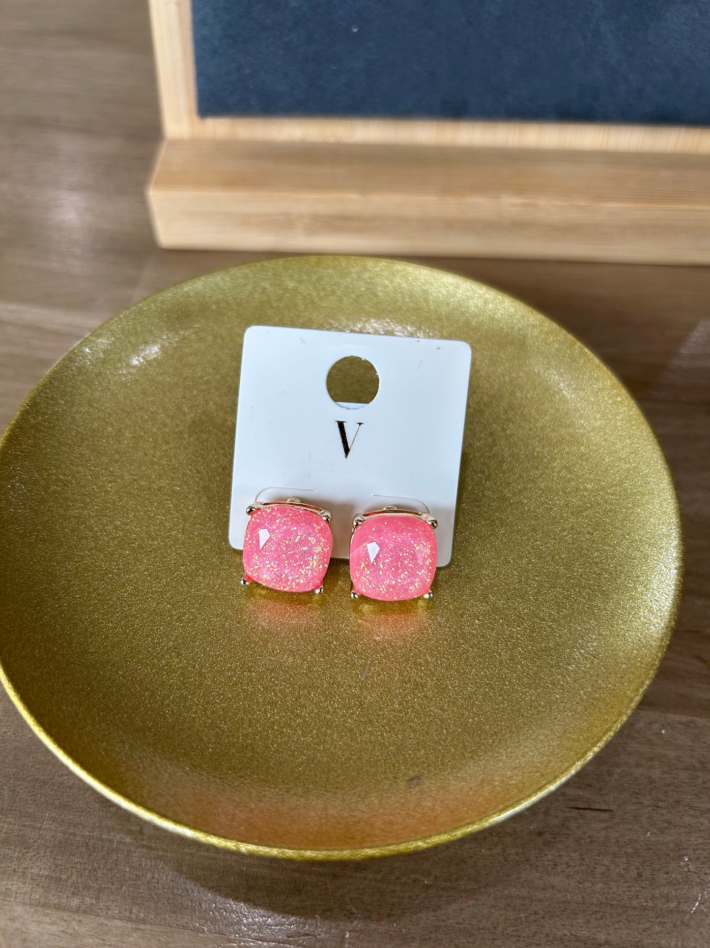 Chunky Gem Studs