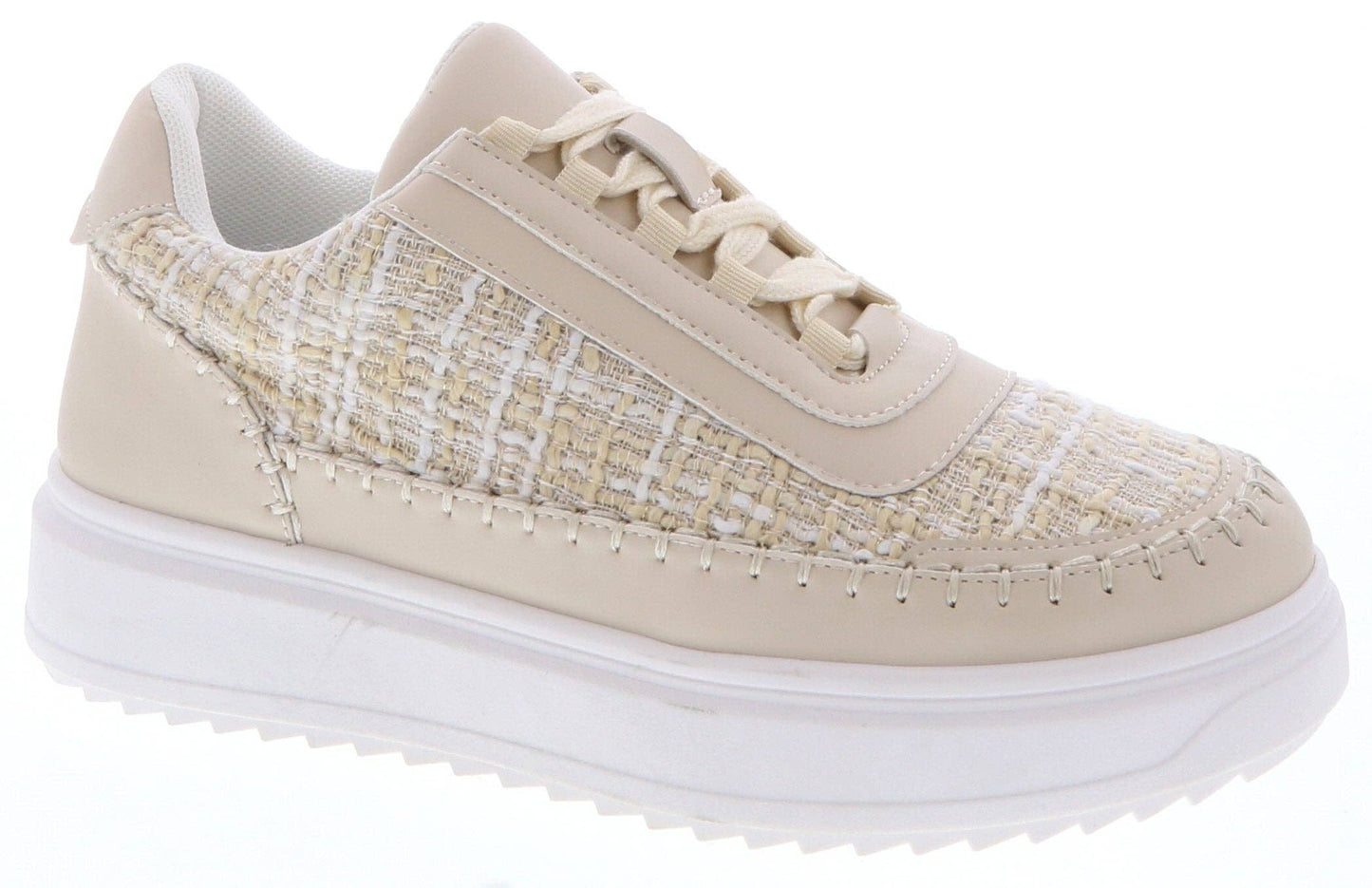 Woven Thick Bottom Sneaker