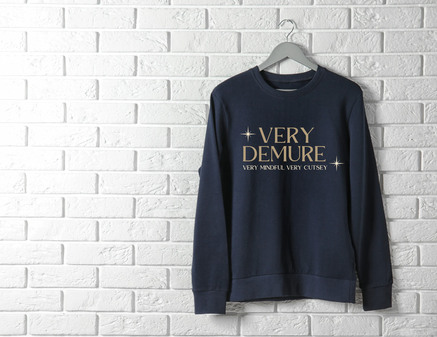 Pre-Order Demure Crewneck Sweatshirt