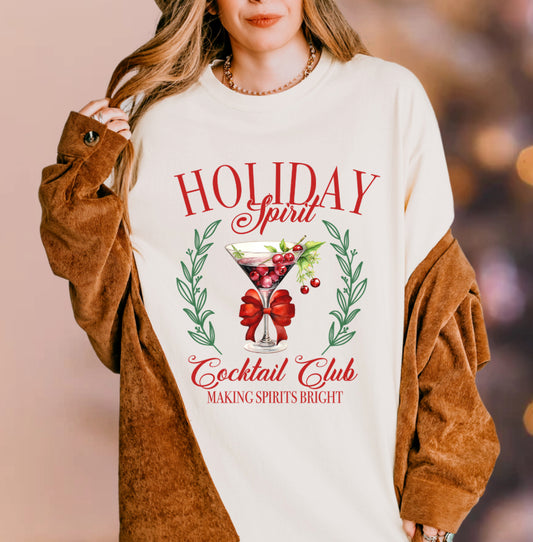 Holiday Spirit Graphic Tee