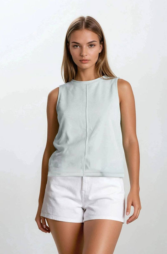 BUTTERY SOFT SLEEVELESS SWING TOP