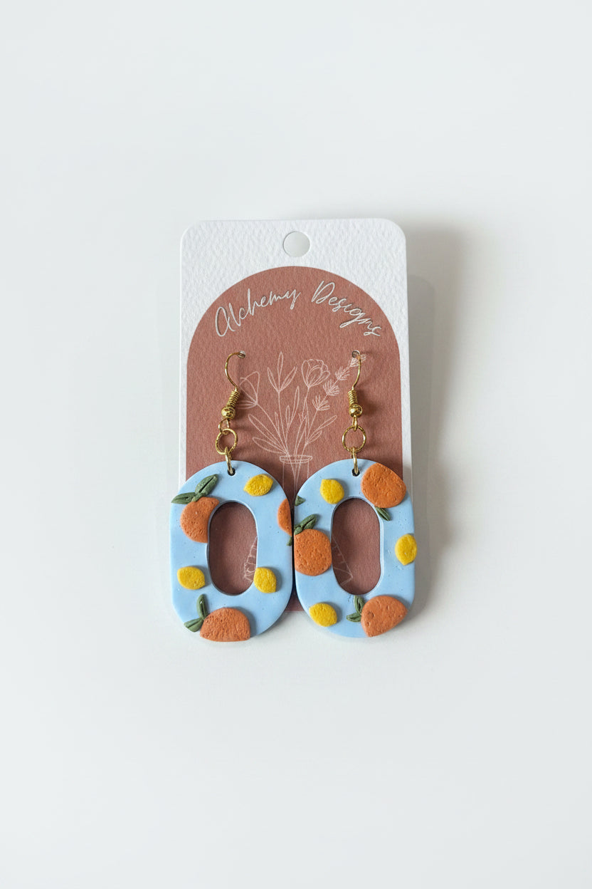 Alchemy-Zesty Clay Earrings