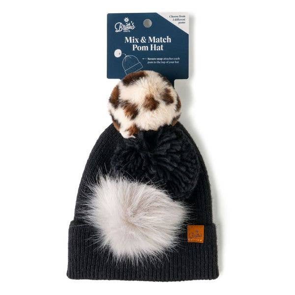 Snap To It Mix & Match Pom Hat Assortment