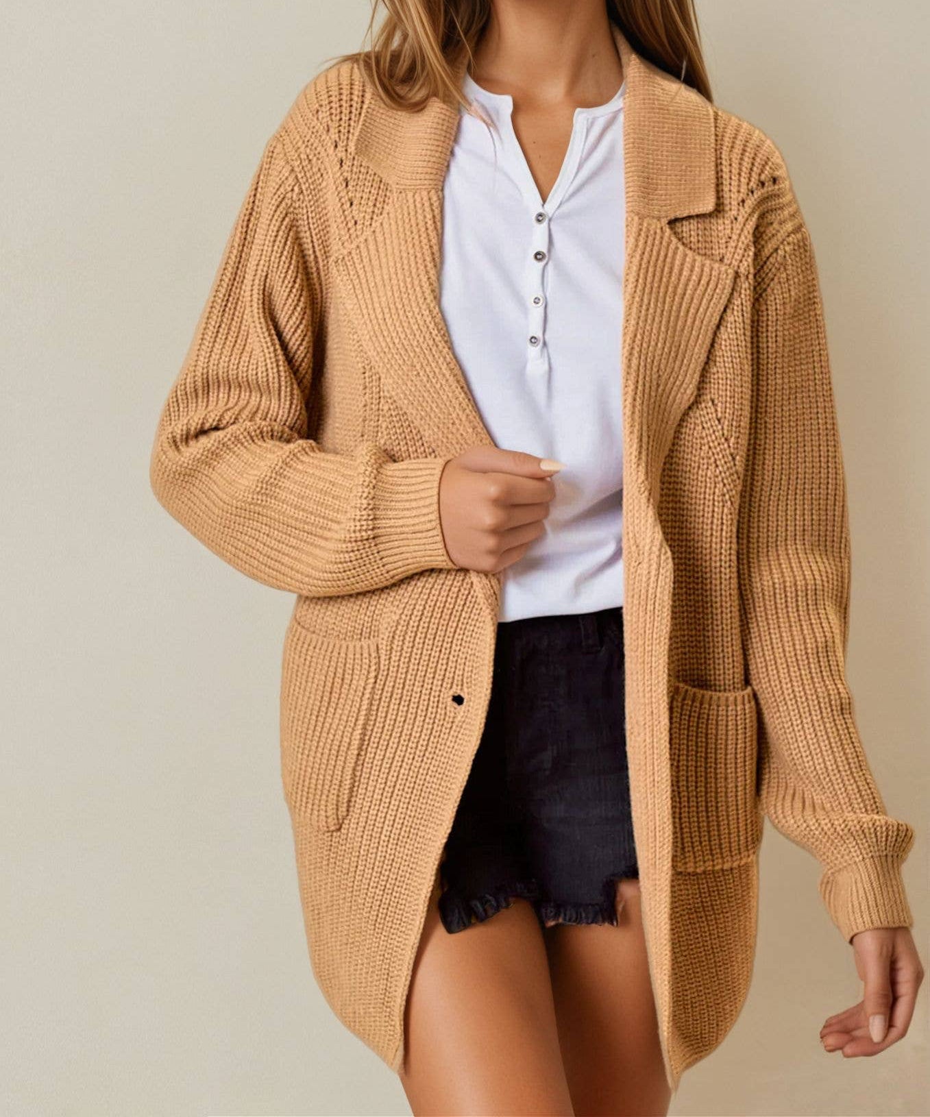 SWEATER BLAZER