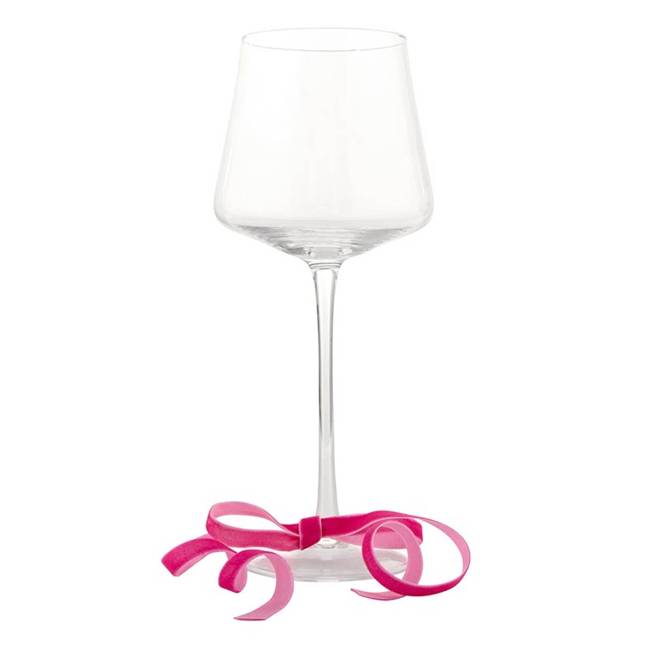 Velvet Bow Wine Charms