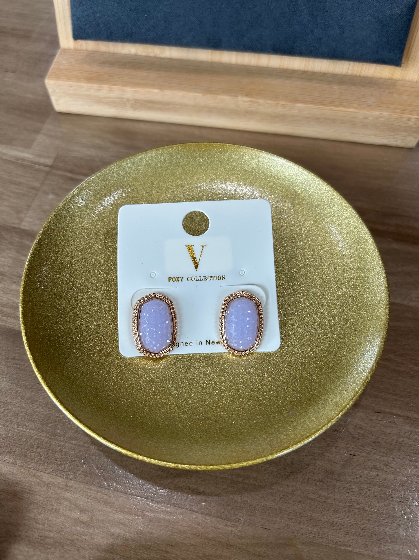 Chunky Gem Studs