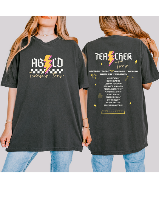 Teacher Tour Graphic Top