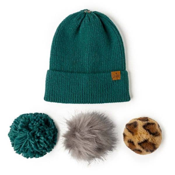 Snap To It Mix & Match Pom Hat Assortment