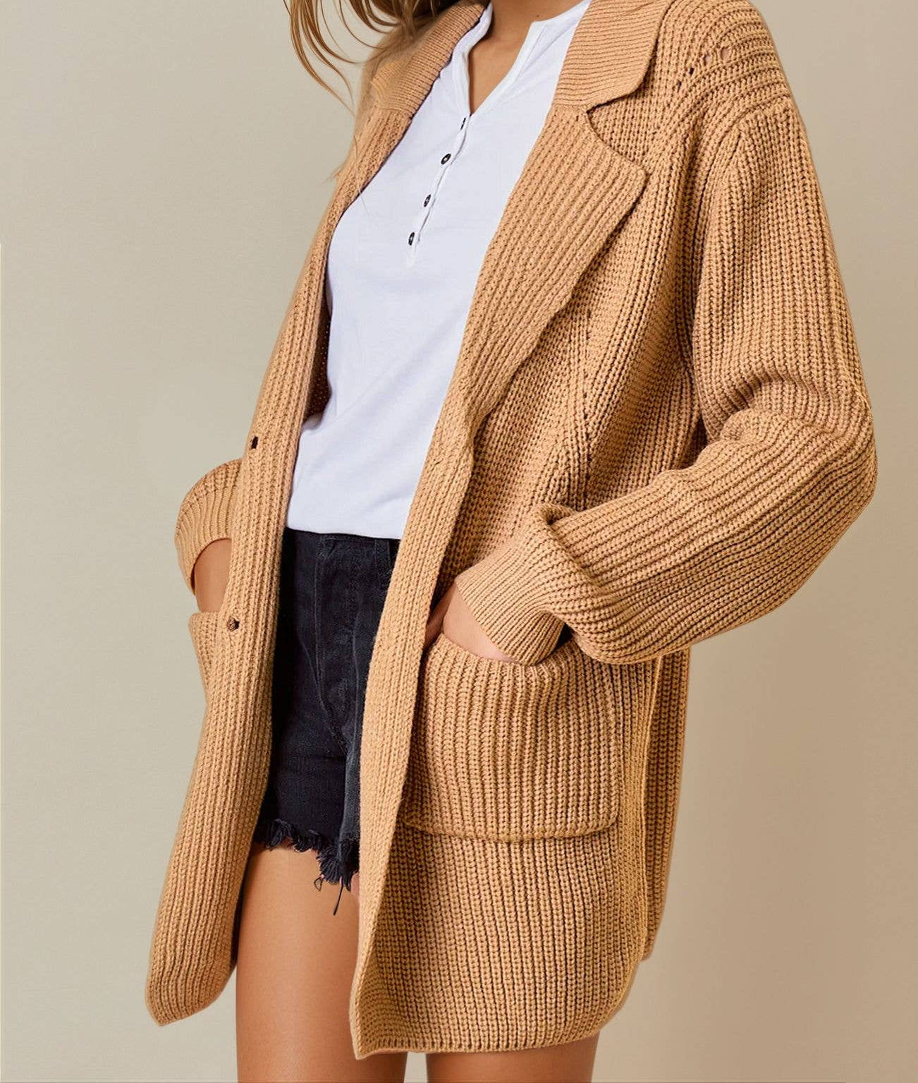 SWEATER BLAZER