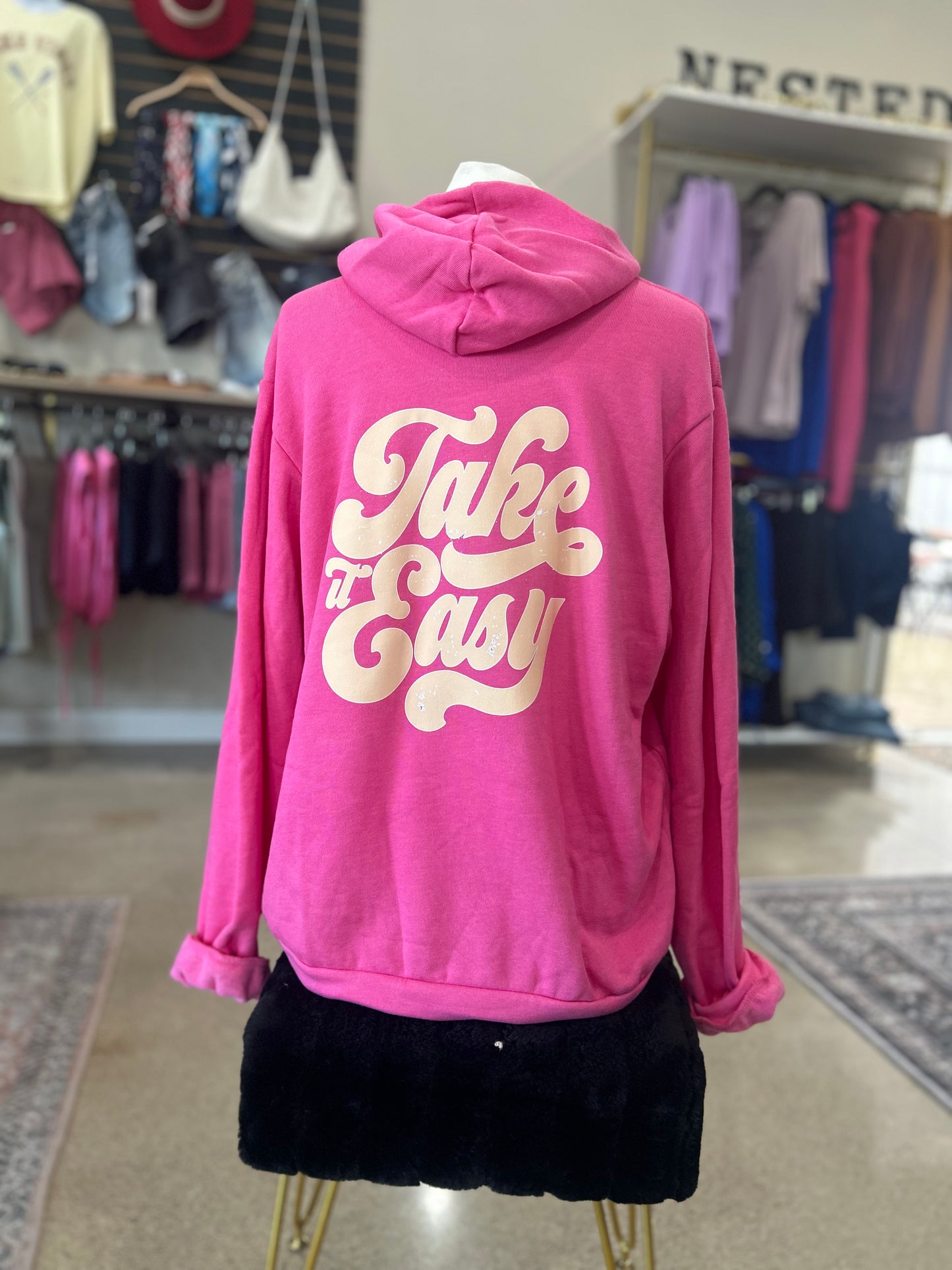NK Take It Easy Graphic Hoodie