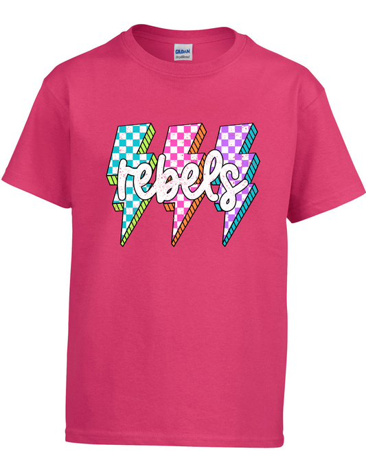Youth Neon Rebels Graphic Tee