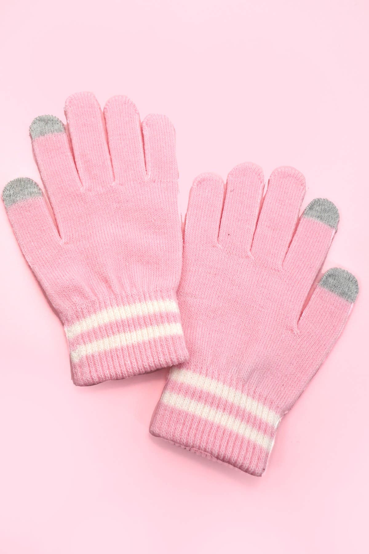 SOFT TRENDING STRIPE GLOVES