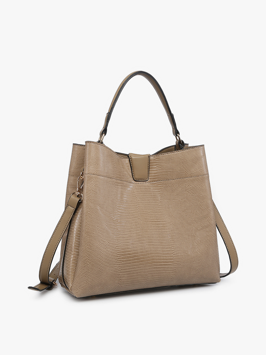 Lizard Monogrammable Satchel