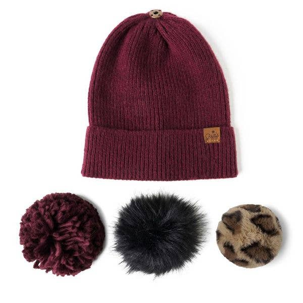 Snap To It Mix & Match Pom Hat Assortment